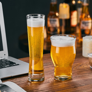 Vaso de Cerveza Pilsner Personalizado de Alta Calidad con Logotipo, Vaso de Vino de Fútbol Mundial Personalizado al por Mayor, Vaso de Vidrio Moderno para el Hogar - Product Image 6