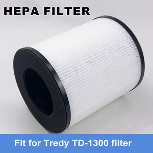 H13 Echter HEPA-Filter für Tierhaare, Rauch, Staub, Pollen Umweltfreundlicher Haushaltsluftreiniger Ersatzfilter <span class=keywords><strong>Tredy</strong></span> TD-1300 - Product Image 5