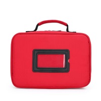Étui d'infirmière utilitaire étui de stéthoscope rembourré pour deux stéthoscopes/poignets BP et accessoires petit sac de premiers soins vide pour médecin