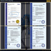 Mesin Semprot Cat Listrik Profesional Tanpa Udara 110V/220V Tekanan Tinggi untuk Grosir, Praktis, dan DIY, Cocok untuk Cat Lateks