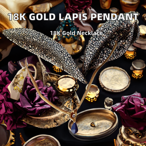 Nouveau Collier Pendentif en Acier Inoxydable Plaqué Or 18K, Titane, Naturel, Très Apprécié, Lourd, Tendance, Inspiré du Bouddhisme - Product Image 3