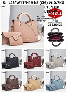 <span class=keywords><strong>Bolso</strong></span> de Hombro Tote de Gran Capacidad para <span class=keywords><strong>Mujer</strong></span> con <span class=keywords><strong>Cadena</strong></span> Principal, de Moda, Material de PU, Cierre de Cremallera y Color Sólido para Damas - Product Image 2