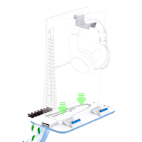 Support de refroidissement OEM pour PS5 Slim, station de charge multifonctionnelle avec ventilateur, emballage personnalisé, marque privée, accessoires