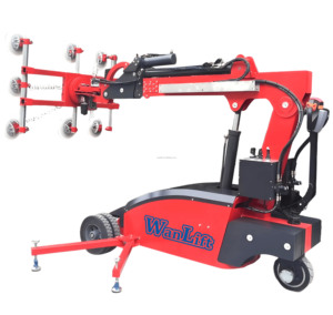 Đầy đủ điện điều khiển từ xa chân không nâng lên robot với silicon hút ly cho kính cài đặt - Product Image 3