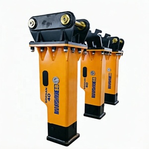 Cincel de Martillo Hidráulico Tipo Caja SB40, Componente Principal para Excavadoras de 4-7 Toneladas, 295kg, de Alta Resistencia - Product Image 1