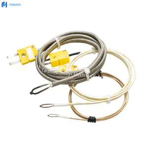 Sonde de température à thermocouple de type K en acier inoxydable ultra-mince -40~1000°C à réponse rapide pour four de refusion SMT - Product Image 2