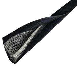 Manchon de protection isolant auto-adhésif en nylon résistant à l'usure avec crochet et boucle en maille métallique - Product Image 2