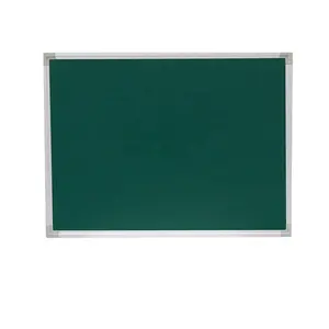 מכירה לוהטת אלומיניום מסגרת יבש למחוק מגנטי כתיבת ספר גיר לוח ירוק לוח עבור בכיתה בית הספר גיר לוח