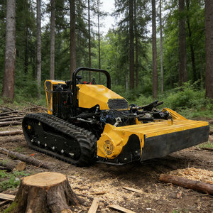 Remote Control Crawler Forestry <b>Mulcher</b> Robot Heavy Duty Track All Terrain Grass Cutting VOL-T40S Engi - Product Image 6