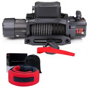 Cabrestante Eléctrico de Alta Calidad con Cable de Acero de 13500 LB y 12V CC - Cabrestante de Rescate con Control Remoto para 4x4 y Uso Todoterreno - Product Image 2