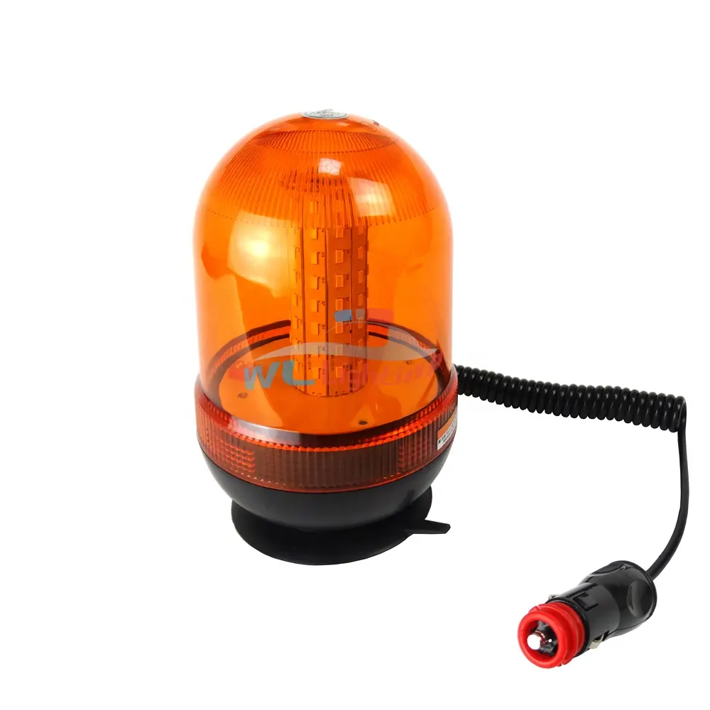 Gdwllighting Dc 12V 80 Led Knipperende Dc 24V Led Magnetische Mount Strobe Roterend Bakenlicht