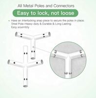 Modern Metal 600D untuk Kebun Dalam Ruangan yang Tahan Lama, Anti Cahaya, Mudah Dirakit, untuk Penggunaan di Rumah |   Harga Pabrik Anti Tikus