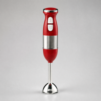 Mixeur Plongeant Portable 300W, 2 Vitesses, Silencieux, Idéal pour Soupes et Smoothies, Cuisine Domestique, En Stock