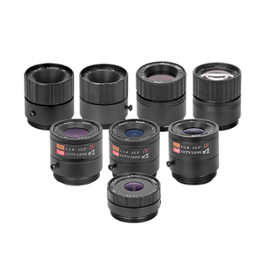 3MP/5MP CS ống kính 1/2.5 "F1.4 & 1/2" F2.0 định dạng C-Mount 2.8mm 4mm 6mm 8M 12mm 16mm 25mm Cố định tiêu cự CCTV Ống kính máy ảnh - Product Image 1