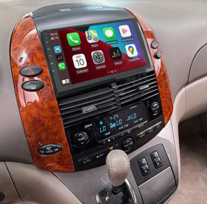 วิทยุติดรถยนต์ Android 15 สำหรับ Toyota Sienna ปี 2004-2010 รองรับ Carplay หน้าจอสัมผัส 7 นิ้ว ระบบ Android Auto พร้อม Bluetooth GPS FM RDS EQ+กล้องมองหลัง AHD ฟรี - Product Image 1