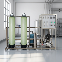 Système de Traitement d'Eau par Osmose Inverse 500L/Heure avec Pompe, Adoucisseur et Purification des Eaux Souterraines par Ultraviolets – Garantie 1 An