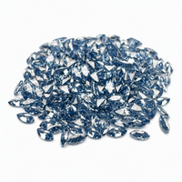 Piedra de Moissanita Suelta Marquise Melee 1.5*3mm 0.05CT Azul Zafiro Natural Creada en Laboratorio al por Mayor para Engaste y Fabricación de Joyería Fina