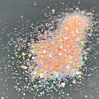 Paillettes irisées mélangées Macaron Laser pour résine, art fluide, ongles, ornements faits main, fournitures en vrac