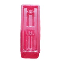 HS 3 mL Ensemble de seringues en plastique à 2 flacons, plateau en plastique, emballage sous blister en bouteille, boîte d'emballage, doublure intérieure de blister Modèle 004 Guangdong