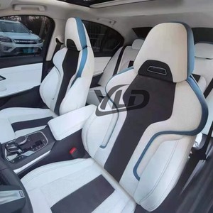 Housses de siège <span class=keywords><strong>sur</strong></span> <span class=keywords><strong>mesure</strong></span> en similicuir 5 places YLD pour BMW Séries 7, 5, 3, 1, X5, X3, X1, E46, E60, F30, F10, E39, F20, G20, E36 - Product Image 2