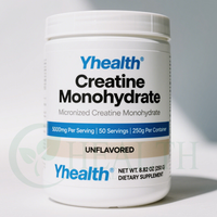 Compléments sportifs Créatine monohydratée Créatine monohydratée pure en poudre Compléments de créatine