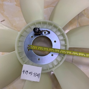 ใบพัดลมระบายความร้อนเครื่องยนต์รถตัก WA320-5 WA150-5 รุ่น 419-03-33211 - Product Image 4