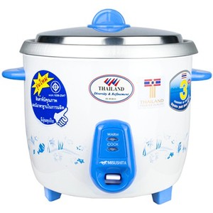 Cuisinière à riz électrique Misushita 5L, alimentée par USB, tambour mécanique automatique, marque fiable fabriquée en Thaïlande, avec tasse à mesurer et spatule - Product Image 2