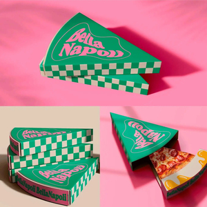 Scatole di Pizza <span class=keywords><strong>per</strong></span> imballaggio da asporto all'ingrosso con materiali di dimensioni personalizzate - Product Image 1