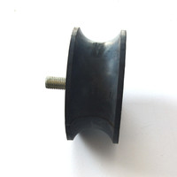 Amortisseurs en caoutchouc anti-vibrations métriques de types VV, VD, VA, DD, supports cylindriques en caoutchouc