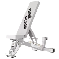 Bangku Angkat Beban FRS Heavy Duty Adjustable Foldable Multi Posisi untuk Home Gym, Bangku Latihan Kekuatan yang Tahan Lama