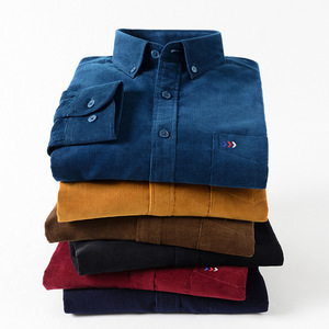 Camicie Casual da <span class=keywords><strong>Uomo</strong></span> Morbide e Comode Tinta Unita Vestibilità Regolare Maniche Lunghe Abbigliamento Oversize - Product Image 4