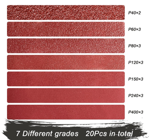 En stock: 240 unidades <span class=keywords><strong>de</strong></span> bandas <span class=keywords><strong>de</strong></span> lijado <span class=keywords><strong>de</strong></span> 3x18 pulgadas, grano mixto 40-400, óxido <span class=keywords><strong>de</strong></span> aluminio <span class=keywords><strong>para</strong></span> <span class=keywords><strong>lijadora</strong></span> <span class=keywords><strong>de</strong></span> <span class=keywords><strong>banda</strong></span>, lijado <span class=keywords><strong>de</strong></span> madera, <span class=keywords><strong>metal</strong></span> y pintura. Entrega rápida. - Product Image 3