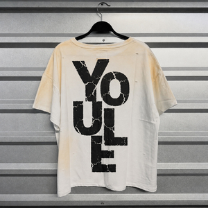 QYOURECLO T-Shirt da Uomo Personalizzate in Cotone con Stampa Grafica, Effetto Vintage e Oversize, Stile Streetwear - Product Image 2