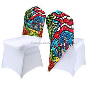 Fundas de Licra Personalizadas con el Logotipo de Puerto Rico para <span class=keywords><strong>Sillas</strong></span> Plegables, Diseño de los Tres Reyes Magos, para Eventos y Fiestas - Product Image 1