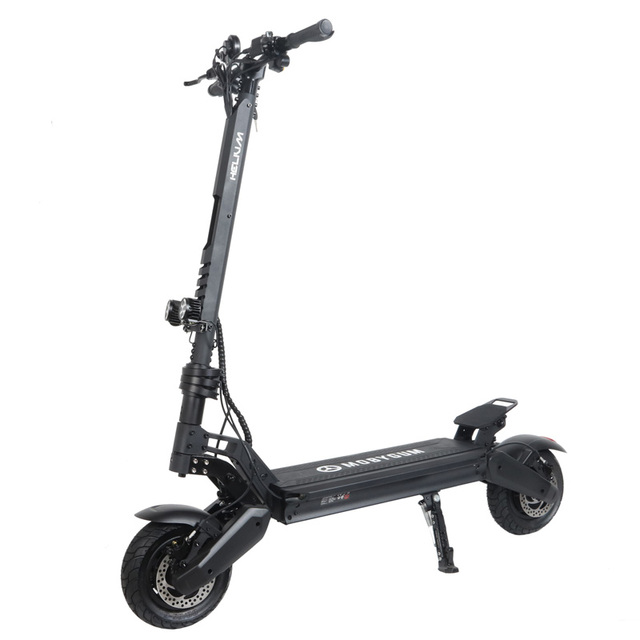 Powerful 60V 2000W Dual Drive Motors Electric Kick Scooter Max Speed 82Km/H Two Wheels Off Road Tire Electric Scooter for Adult