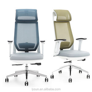 Silla de Oficina Ejecutiva Ergonómica Giratoria y Reclinable LYSUN <span class=keywords><strong>WINTEX</strong></span> de Malla Cómoda, Multifuncional, de Tela, para Gerentes - Product Image 6