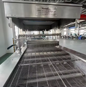 Machine <span class=keywords><strong>de</strong></span> glaçage au chocolat entièrement automatique avec tunnel <span class=keywords><strong>de</strong></span> refroidissement pour barres chocolatées - Product Image 3