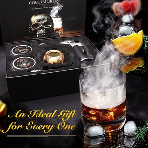 Old Fashioned Plastic Bourbon Whiskey Smoker Kit with Wood <strong>Chips</strong> Drink <strong>Smoke</strong> Infuser and Torch Creative Bar Accessories - Product Image 4