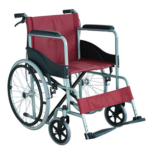 Silla de Ruedas Resistente con Marco de Acero Estable y Ruedas Antideslizantes para Pacientes con Ictus y Movilidad Limitada - Product Image 3