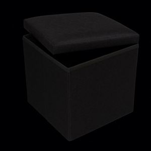 Modern Stool Living Room Furniture <b>Storage</b> Box Fabric Stainless Steel Bamboo Highest Quality Sample Available Stools Counter - Product Image 4