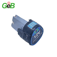 Batterie au lithium 12V 1.3Ah 2Ah 3Ah, batterie de remplacement alternative pour outils électriques sans fil 1222 1233 1200 1234 1235 1235B