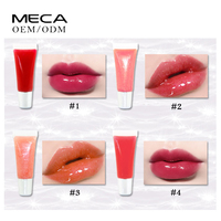 Brillant à lèvres à presser personnalisé, maquillage professionnel moderne, liquide, à étiquette unique, hydratant, repulpeur pour les lèvres, 1 pièce