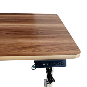 Manufacturer Wholesale Premium Modern Wooden Electric Lift <b>Table</b> Height-<b>Adjustable</b> Desk For Office Furniture - Product Image 5