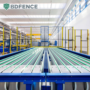Sistema de protección de máquina eficiente de cercas de robot de seguridad industrial con enrejado y puertas - Product Image 3