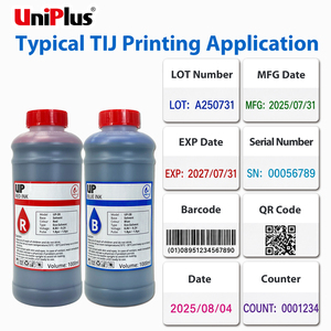 Black Water Based HP <b>Refill</b> <b>Ink</b> 1000ml for Carton Box Date Coding - Product Image 5