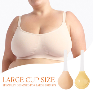 บรายกกระชับหน้าอกใหญ่ซิลิโคนไร้สายสวมใส่สบายมีความยืดหยุ่นสูงสไตล์เซ็กซี่และยกเทป - Product Image 6