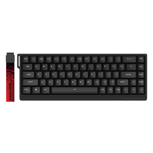 <span class=keywords><strong>Clavier</strong></span> de jeu magnétique MADLIONS MAD68 HE, taux de polling 8000 Hz, déclenchement rapide, actionnement réglable 0,1 mm, RGB, 68 touches PBT - Product Image 5