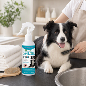 Champú para Perros Zourunan con Aroma a Menta, Limpiador y Desodorante, Botella con Pulverizador de 568 ml - Product Image 6