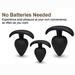 3 pz/set nuovo modello di Silicone anale Plug per massaggio prostatico Plug sesso giocattolo erotico giocattoli anale cazzo anello del cazzo giocattoli del sesso per <span class=keywords><strong>uomo</strong></span> - Product Image 2