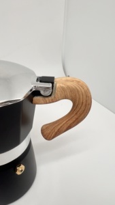 Ensemble de <span class=keywords><strong>cafetière</strong></span> Moka en aluminium 6 tasses, machine <span class=keywords><strong>à</strong></span> expresso avec isolation thermique pour usage domestique - Product Image 4